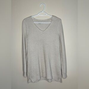 Twik brand size small long knit sweater cream colour